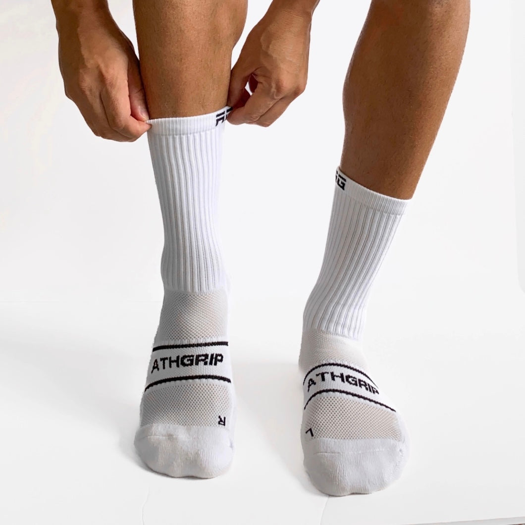 PRO V1   WHITE GRIP SOCK